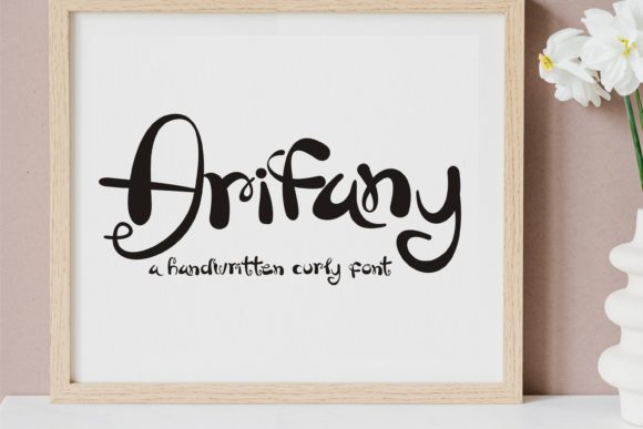 Arifany: The Script Font That Elevates Your Brand Identity