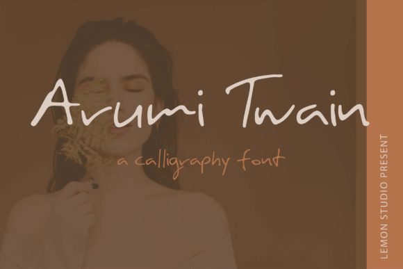 Arumi Twain: A Stylish Script Font for Modern Web Design