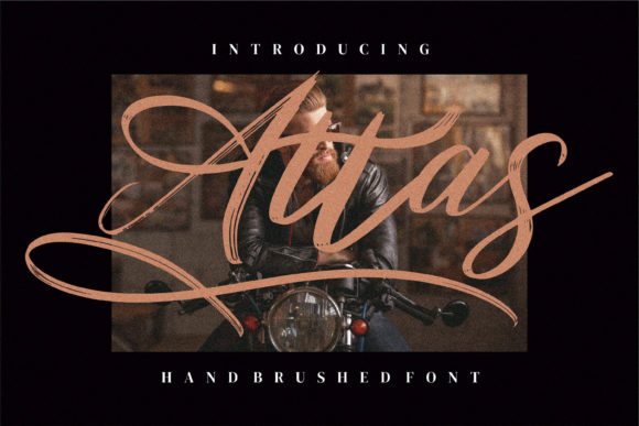 Attas: A Flowing Script Font for Modern Web Design