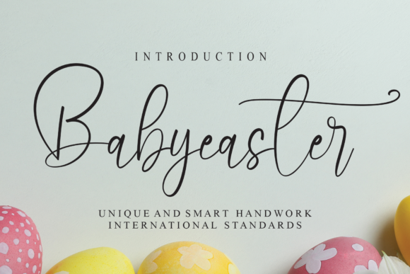 Babyeaster Font Review: A Delicate Script for Elegant Branding
