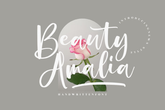 Beauty Amalia Font for Editorial Design