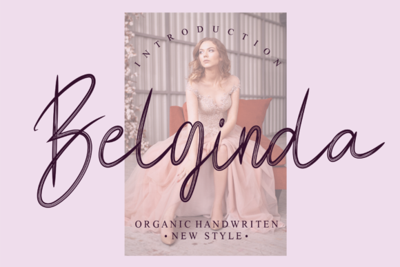 Belginda: A Script Font for Polished Branding