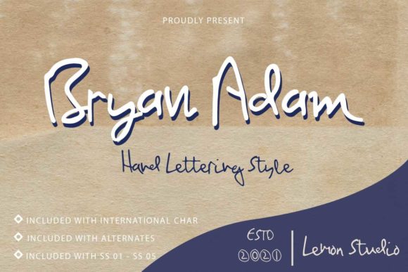 Bryan Adam Font Review: Elevating Web Design with Elegance