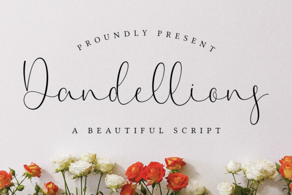 Dandellions: A Dainty Script Font for Modern Web Design