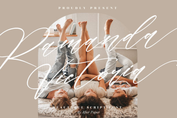 Designing with Ramanda Victoria: A Script Font for Elegant Layouts