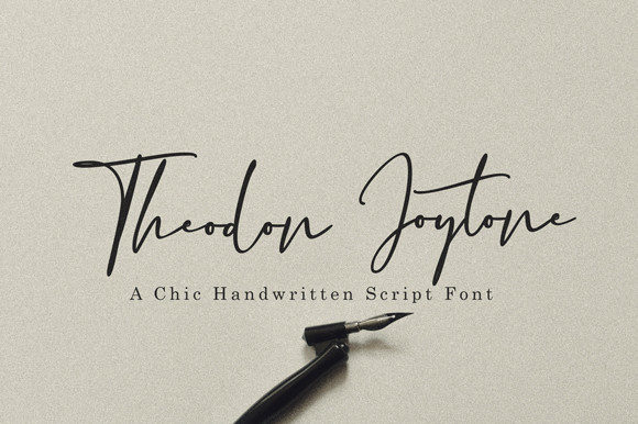 Designing with Theodon Joytone: A Delicate Script for Modern Brands