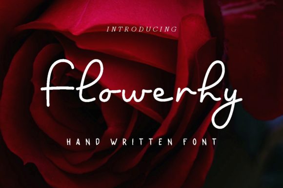 Flowerhy: The Elegant Script Font for Small Business Branding