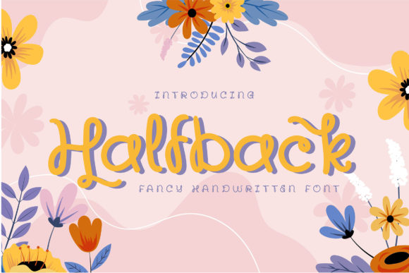 Halfback: The Handwritten Font That Elevates Your Brand