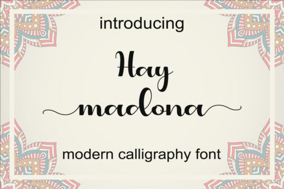 Hey Madona: A Designer's Take on This Bold Script