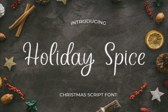 Holiday Spice: The Script Font for Festive Campaigns