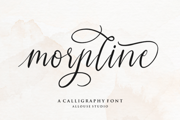 Morpline Font Review: Elevating Web Design with Elegant Script
