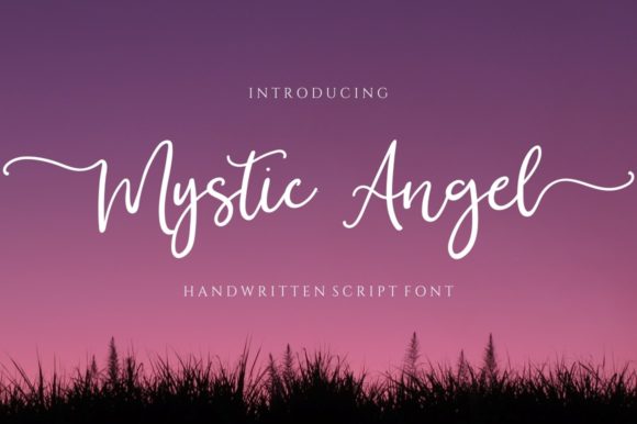 Mystic Angel: A Delicate Script Font for Elegant Branding