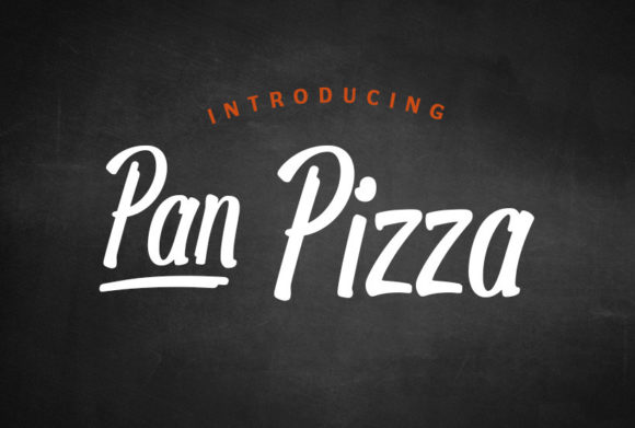 Pan Pizza: A Relaxed Script Typeface for Editorial Design
