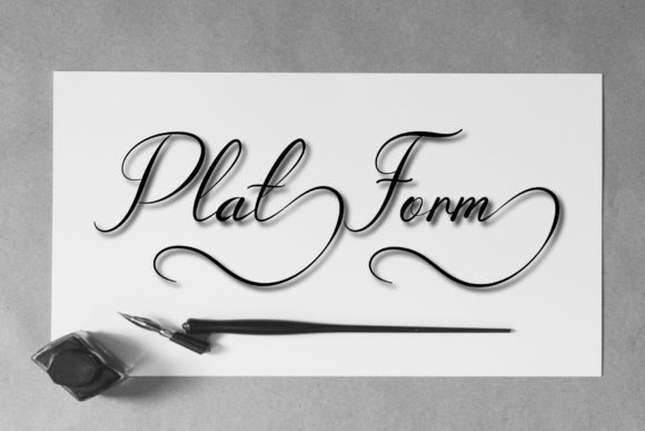 Platform Script Font: Elevating Campaign Visuals