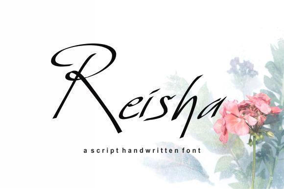Reisha: A Refined Script Font for Digital Design