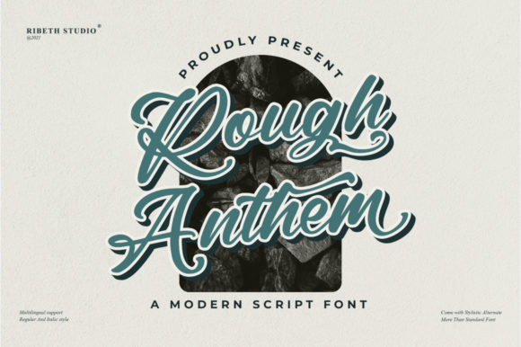 Rough Anthem Font Review: Elevating Web Design with Elegant Script