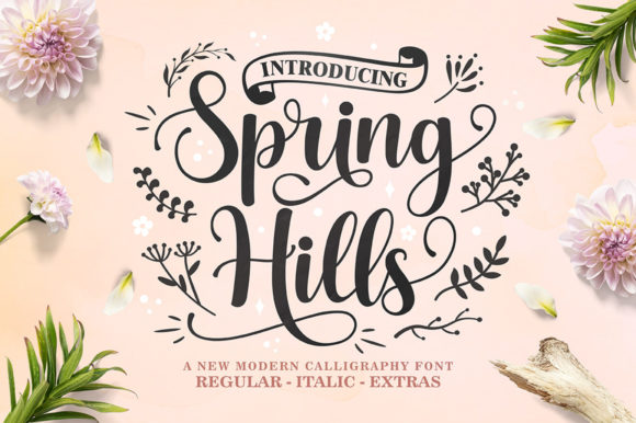Spring Hills: A Script Font for High-Impact Campaigns